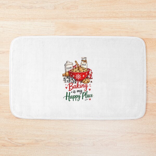 Item preview, Christmas Baking Is My Happy Place Gingerbread Design designed and sold by FuzionRaptor.