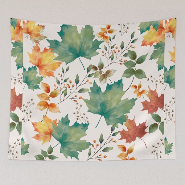 Item preview, Autumn maple leaf pattern designed and sold by Zestypickles.