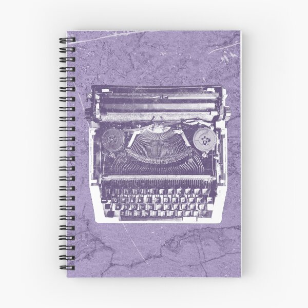 Item preview, Vintage Manual Typewriter Top View Typebars Keys Violet designed and sold by Ghoul Enterprises.