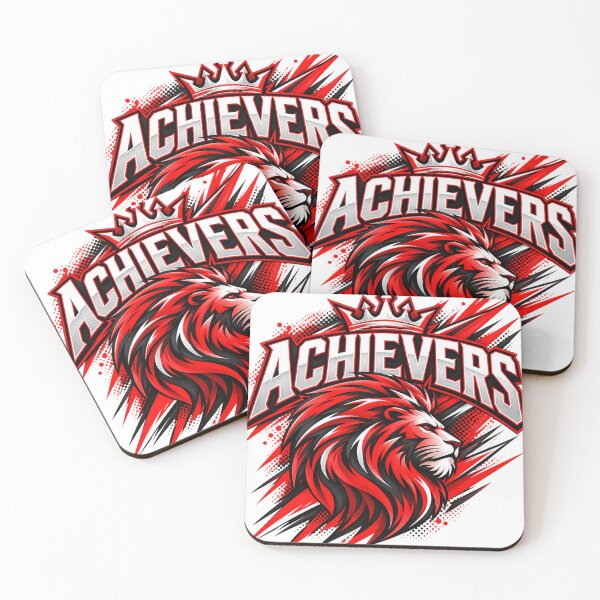 Item preview, Achievers Lion Sports Team Logo designed and sold by 987 Design Co..