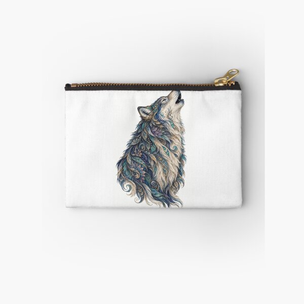 Item preview, Intricate Howling Wolf designed and sold by PaintedbyCarol.