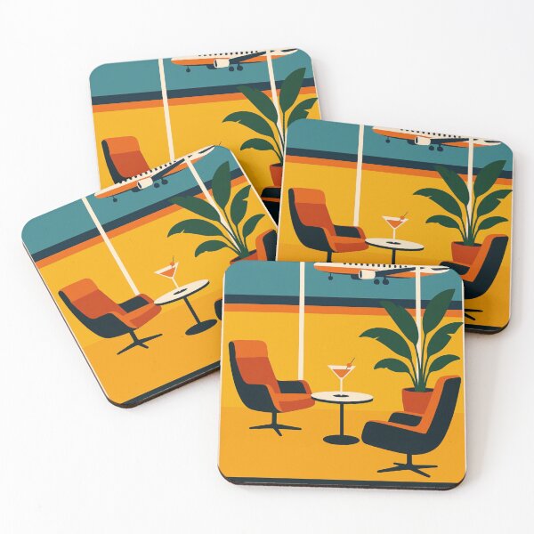 Item preview, Retro Airport Lounge designed and sold by Nadazqa.