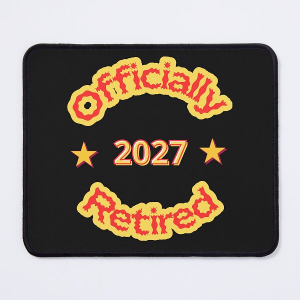 Item preview, Officially Retired 2027 Retro Star Retirement Party Gift Design designed and sold by Evelashop.