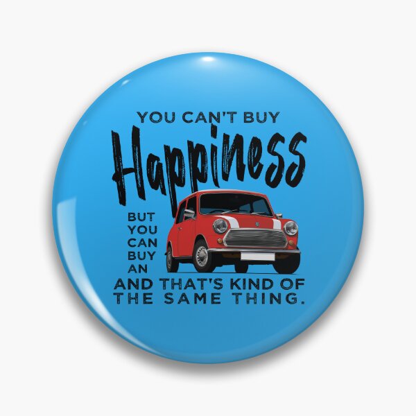 Item preview, Red Austin Seven 'You Can't Buy Happiness' designed and sold by knappidesign.