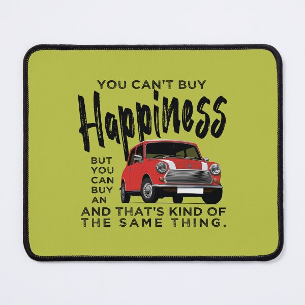 Item preview, Red Austin Seven 'You Can't Buy Happiness' designed and sold by knappidesign.