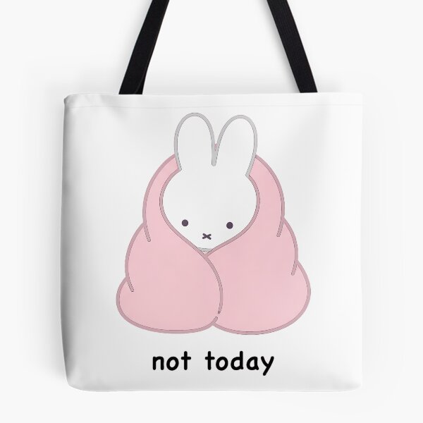 Item preview, Not Today Miffy designed and sold by ryne-binns.