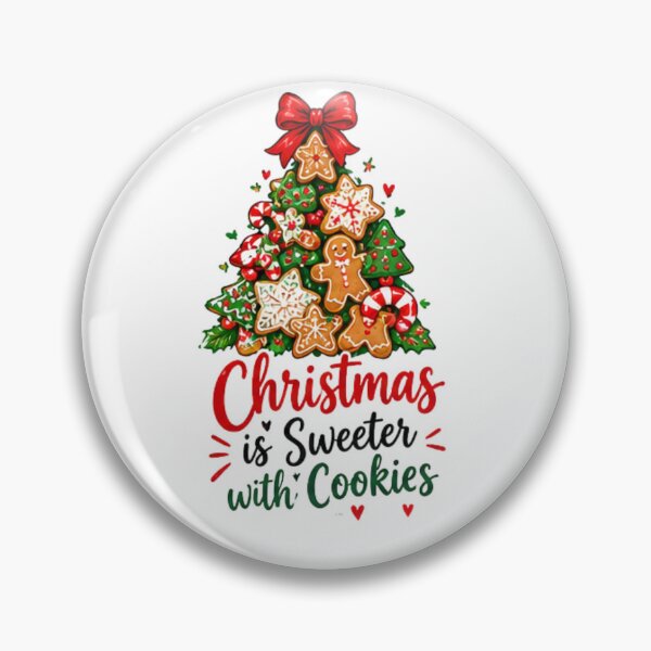 Item preview, Christmas Is Sweeter with Cookies Tree Holiday Baking Design designed and sold by FuzionRaptor.