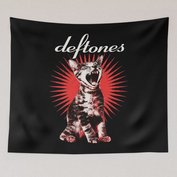 Item preview, Deftones cat Metal Aesthetic designed and sold by Kulcsarbox.