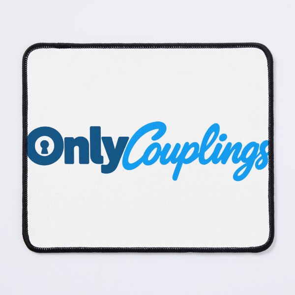 Item preview, OnlyCouplings Engineering Humor Blue Typography designed and sold by JAQSCOMICS.