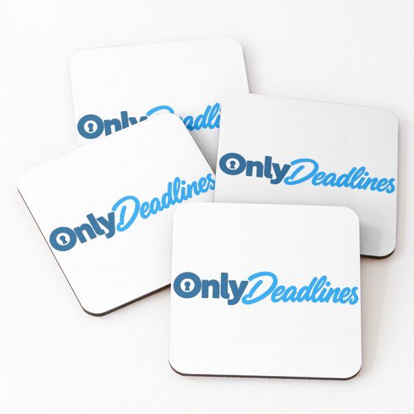 Item preview, OnlyDeadlines Engineering Humor Blue Typography designed and sold by JAQSCOMICS.