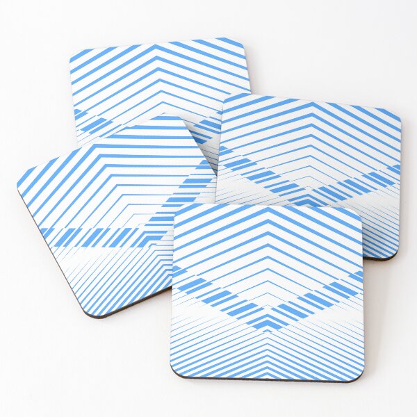 Item preview, chevron blu designed and sold by David Mark Lane.