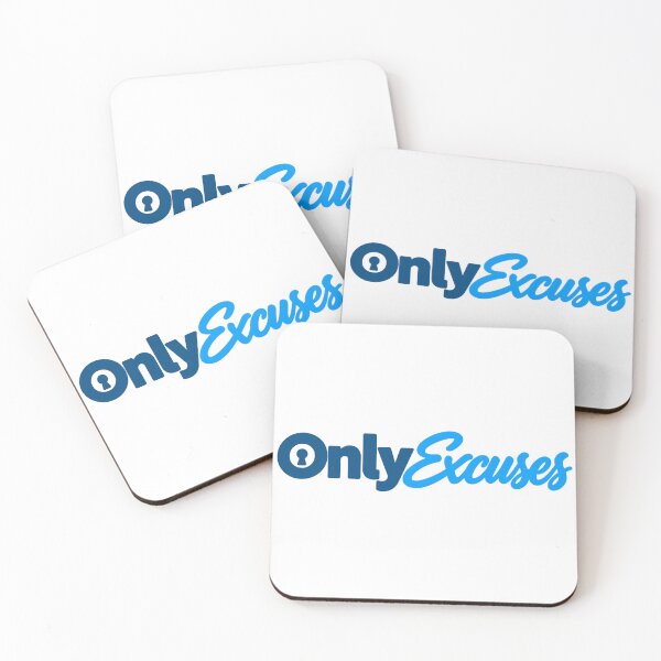Item preview, OnlyExcuses Engineering Humor Blue Typography designed and sold by JAQSCOMICS.