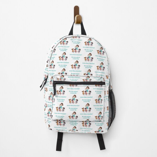 Item preview, No one enjoys a snow day more than a teacher! designed and sold by LoveWhatYouDo.