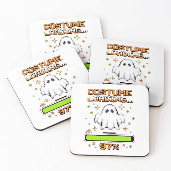 Item preview, Costume Loading Funny Halloween Ghost Shirt designed and sold by tee.crush.
