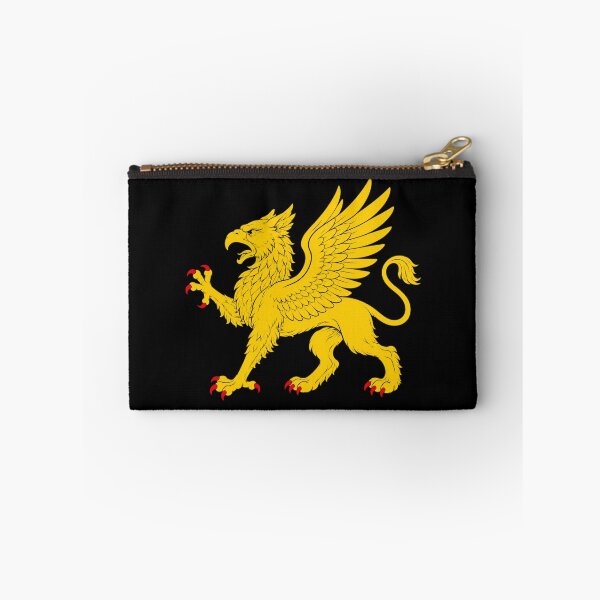 Item preview, Golden Griffin Heraldic Emblem – Medieval Mythical Beast Design designed and sold by Fradikal.