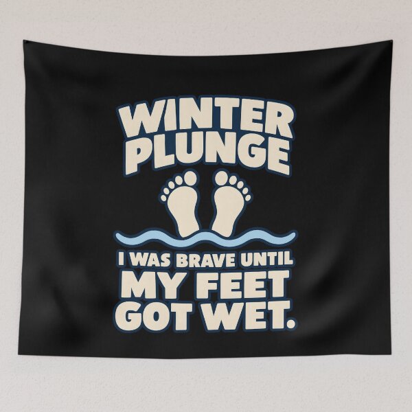 Item preview, Winter Plunge Cold Water Challenge Swim Finisher G designed and sold by AndreasMei.