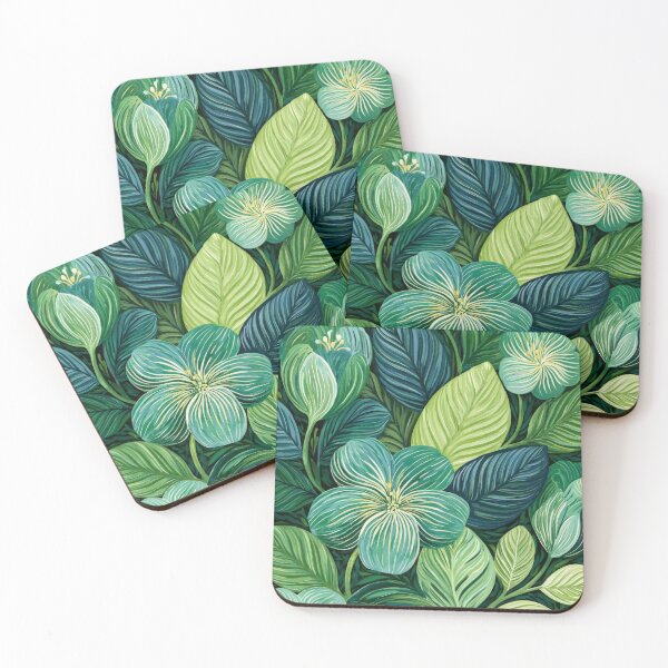 Item preview, Green Floral Unwavering designed and sold by scicilysimonee.