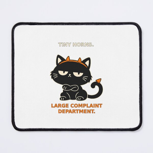 Item preview, Demon cat debuts small horns with huge complaints designed and sold by Honu2025.