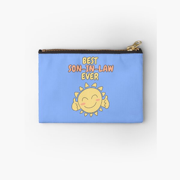 Item preview, BEST SON-IN-LAW EVER Cute Sun Pastel Blue designed and sold by HugSomeNettles.