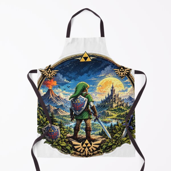 Item preview, Zelda Link Fantasy Kingdom Adventure Sticker designed and sold by Mystic Wild Studio.