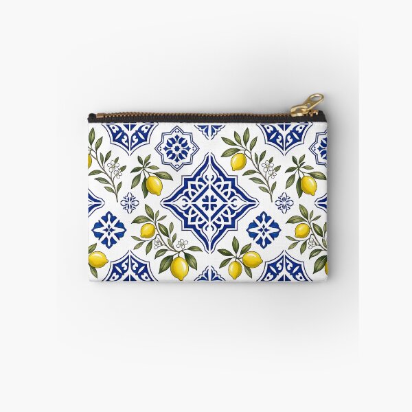 Item preview, Mediterranean Lemon Ceramic Tile Pattern designed and sold by Sybille-Yates.