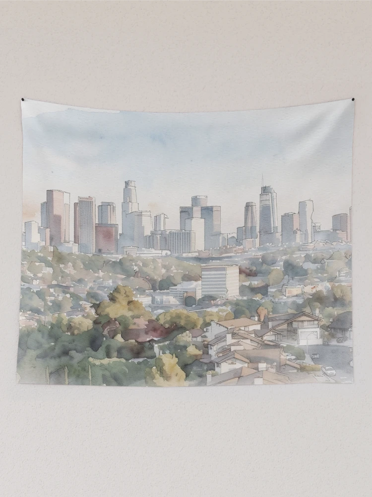 Thumbnail 2 of 3, Tapestry, Los Angeles Rising designed and sold by RdeB.