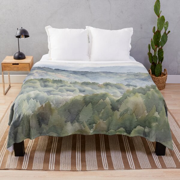 Item preview, Green Hills Into Blue designed and sold by RdeB.