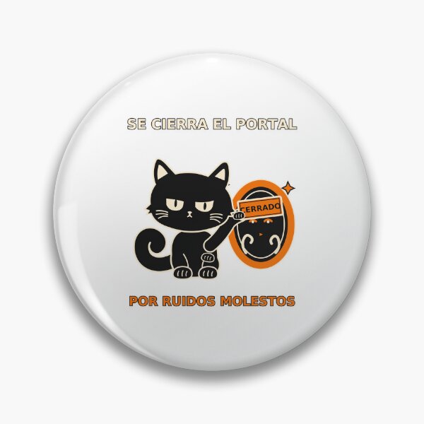 Item preview, Cat shuts down hell portal due to excessive noise designed and sold by Honu2025.