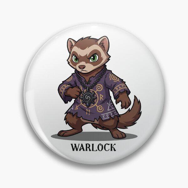 Item preview, D&D Ferret Warlock designed and sold by VFXguy.