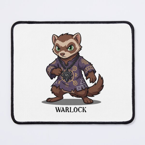 Item preview, D&D Ferret Warlock designed and sold by VFXguy.