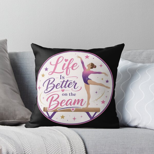 Item preview, Life is Better on the Beam Artistic Gymnastics designed and sold by FlipGymnastics.