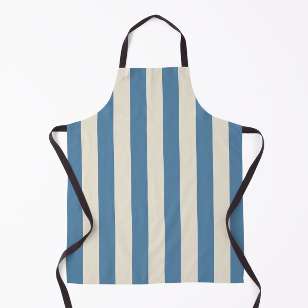 Item preview, Blue and ivory cabana stripes designed and sold by RishabhArts1.
