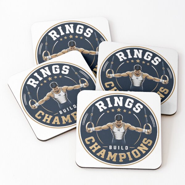 Item preview, Rings Build Champions Artistic Gymnastics designed and sold by FlipGymnastics.