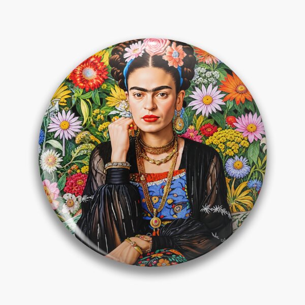 Item preview, Frida Kahlo Flowers designed and sold by TeeARTHY.
