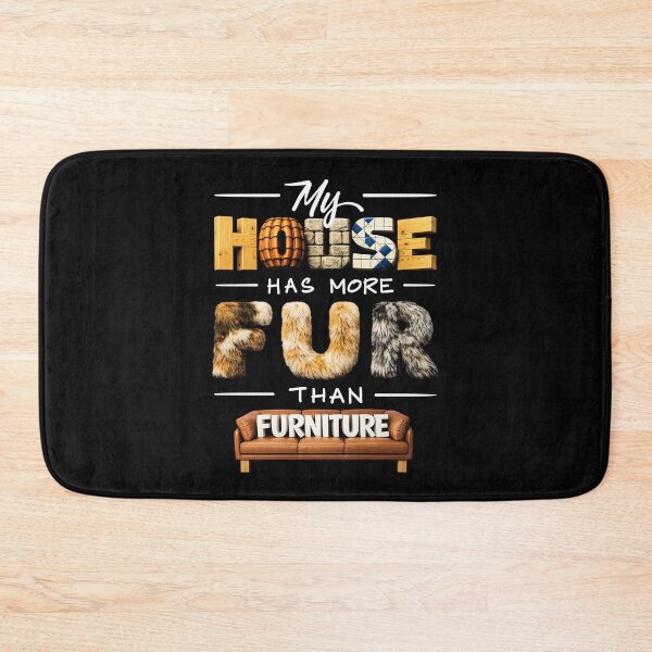 Item preview, Multi Pet Household Humor Fur Filled Home Quote designed and sold by Teeleo.