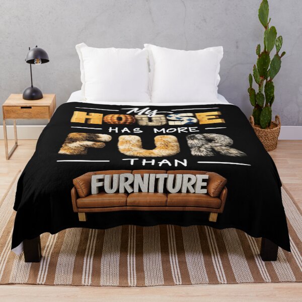 Item preview, Multi Pet Household Humor Fur Filled Home Quote designed and sold by Teeleo.