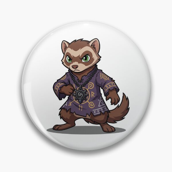 Item preview, D&D Ferret Warlock - No Label designed and sold by VFXguy.