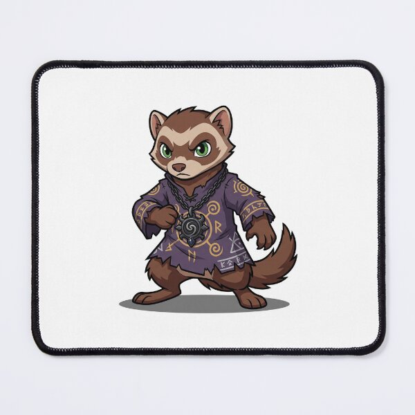 Item preview, D&D Ferret Warlock - No Label designed and sold by VFXguy.