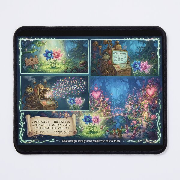 Item preview, Love knows no bounds – A fairy tale of self-determination designed and sold by Mianku | Für das Leben.