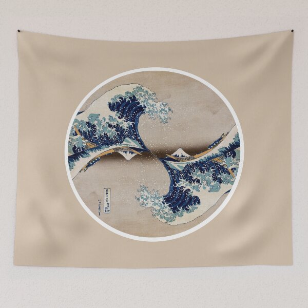 Item preview, Great Wave off Kanagawa Yin Yang 01 designed and sold by Weston  Westmoreland.