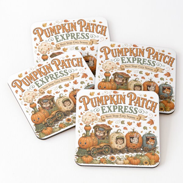 Item preview, Pumpkin Patch Express Cozy Fall designed and sold by MOSIDRIP™.