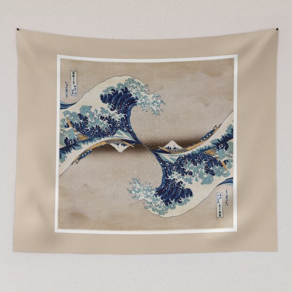 Item preview, Great Wave off Kanagawa Yin Yang 02 designed and sold by Weston  Westmoreland.