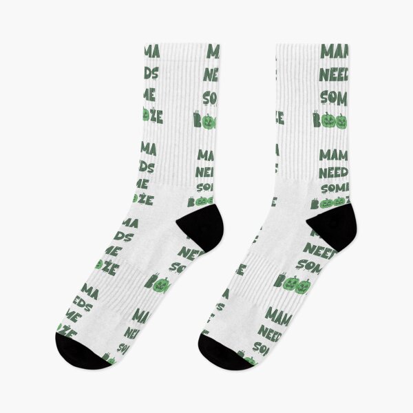 Item preview, Mama Needs Some Booze Green Pumpkin Typography designed and sold by MOSIDRIP™.