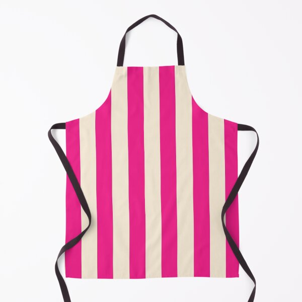 Item preview, Hot pink and ivory cabana stripes designed and sold by RishabhArts1.