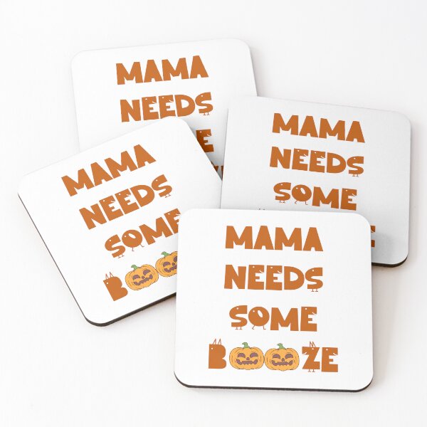 Item preview, Mama Needs Some Booze Pumpkin Lettering designed and sold by MOSIDRIP™.