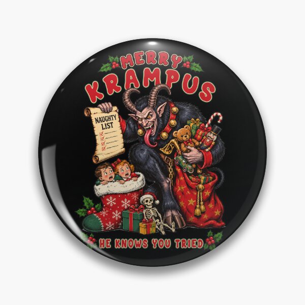 Item preview, Merry Krampus He Knows You Tried designed and sold by TeeARTHY.