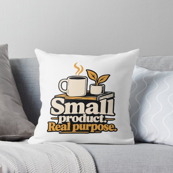 Item preview, Small Product, Real Purpose Typography Tee designed and sold by ThreadQuirk.