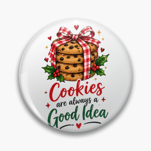 Item preview, Christmas Cookies Are Always a Good Idea Baking Quote designed and sold by FuzionRaptor.