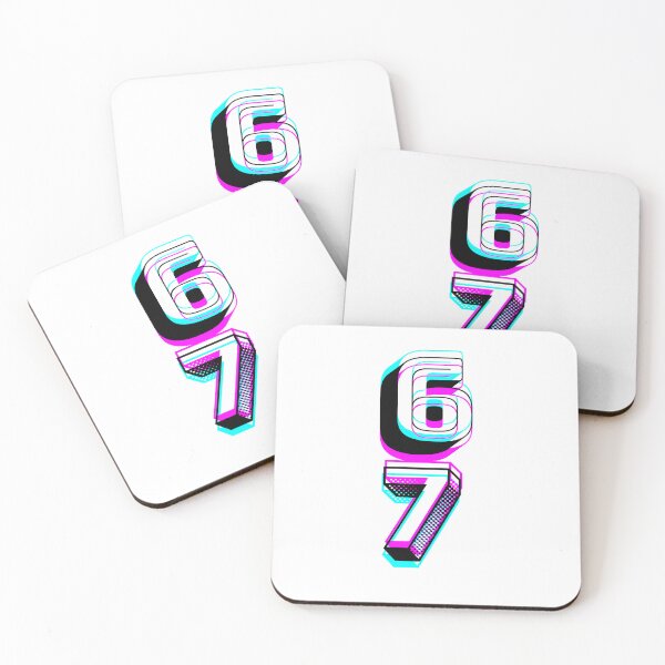 Item preview, 6 7 TikTok Rizz Party Numbers Meme designed and sold by THMKagutsuchi.