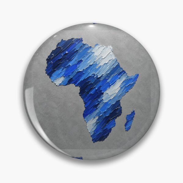 Item preview, Bold African Map Art designed and sold by Paper&Palette.
